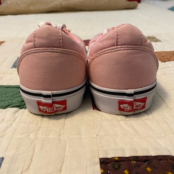 Vans Classic Pink and White Sneakers - Picture 3 of 5